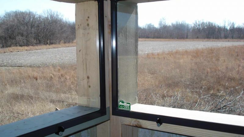 How To Make a Sliding Plexiglass Window for Your Deer Blind